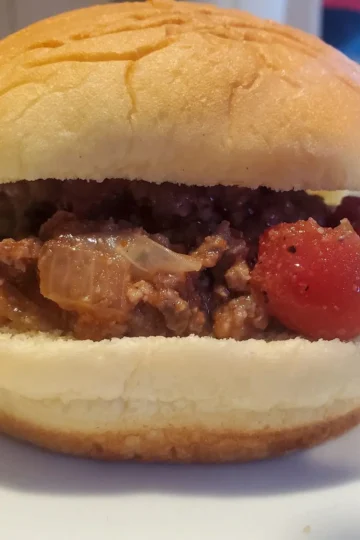 super easy sloppy joe recipe on a bun from cleveland cooking