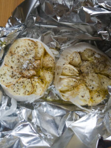garlic bulbs ready for roasting roasted garlic recipe cleveland cooking