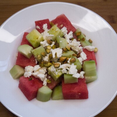 Watermelon and Cucumber Salad Recipe