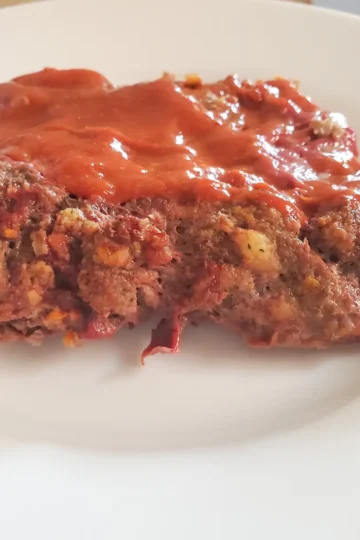 Meatloaf Recipe from Cleveland Cooking. Meatloaf with a sweet tomato sauce baked on top.