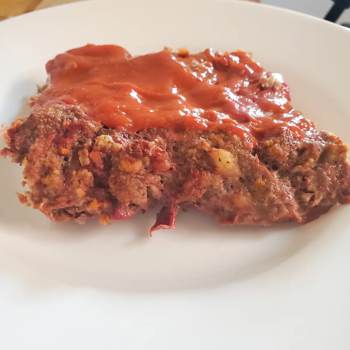 Meatloaf Recipe from Cleveland Cooking. Meatloaf with a sweet tomato sauce baked on top.