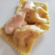 rueben ravioli with thousand island dressing