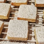 lime meltaway cookies cleveland cooking. lime shortbread sprinkled with powdered sugar
