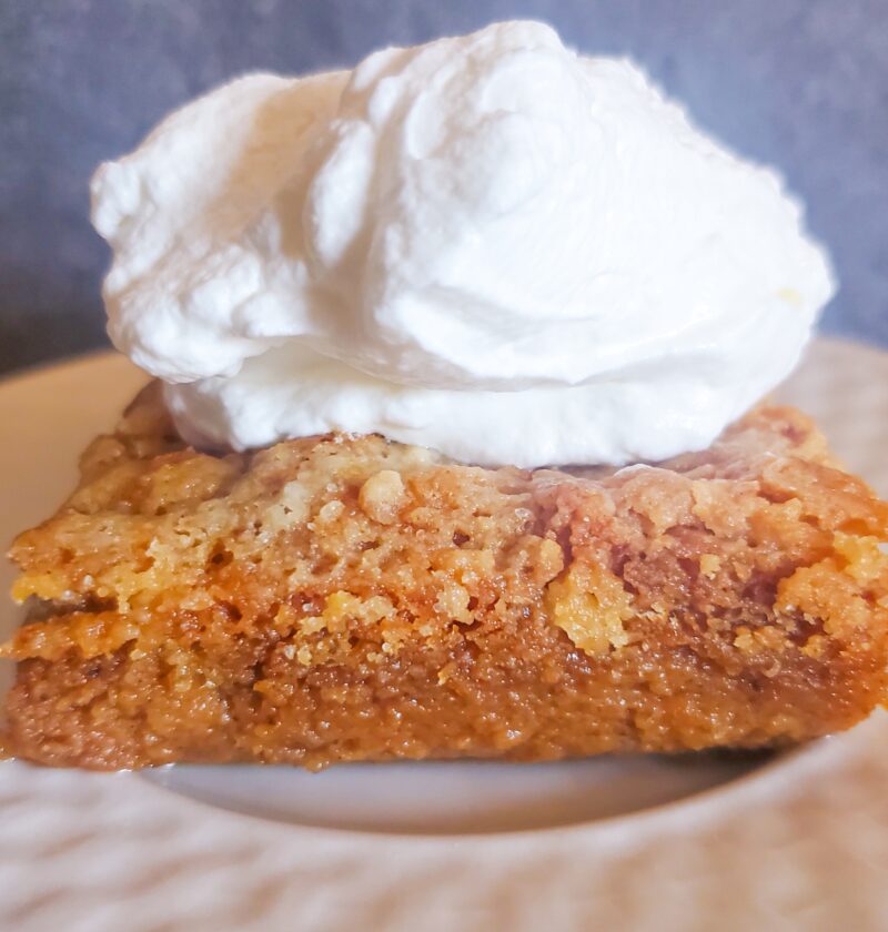 pumpkin cake dessert with whipped cream topping from cleveland cooking Bring fall to your dinner table with my Pumpkin Cake Dessert, Apple Swiss Salad or my other family favorite recipes! I have quick and easy recipes!