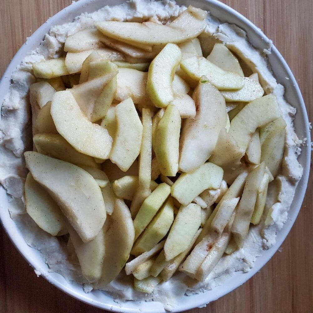 make ahead pie crust with an apple pear pie from cleveland cooking
