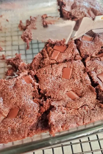 almond flour brownies from Cleveland cooking. gluten free brownie recipe