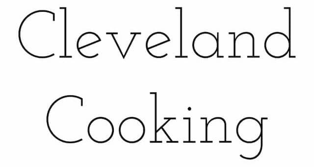 logo for cleveland cooking cooking blog
