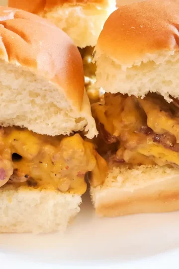 queso steak sliders from Cleveland cooking.