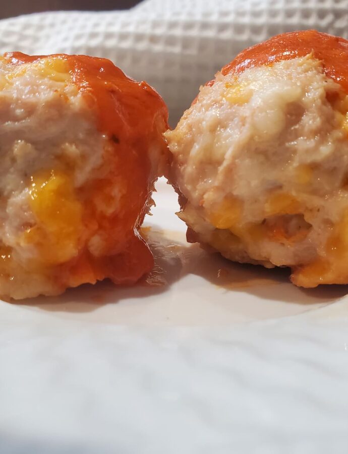 Easy Buffalo Chicken Meatballs Recipe