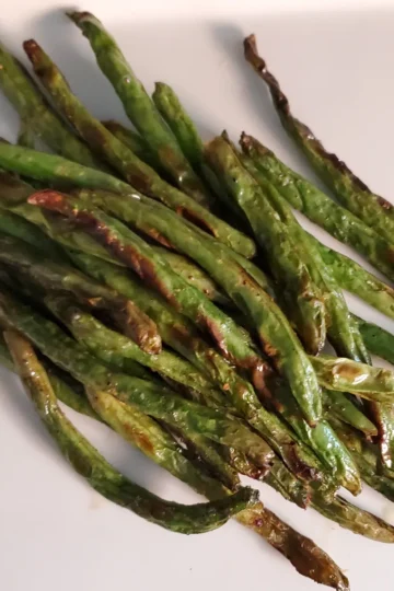 blistered Green bean recipe plated Cleveland cooking